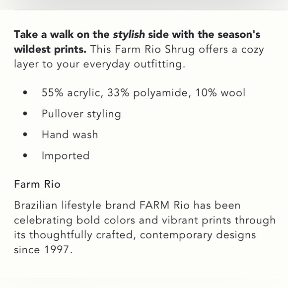 FARM Rio Brown Leopard Sweater - Picture 5 of 10